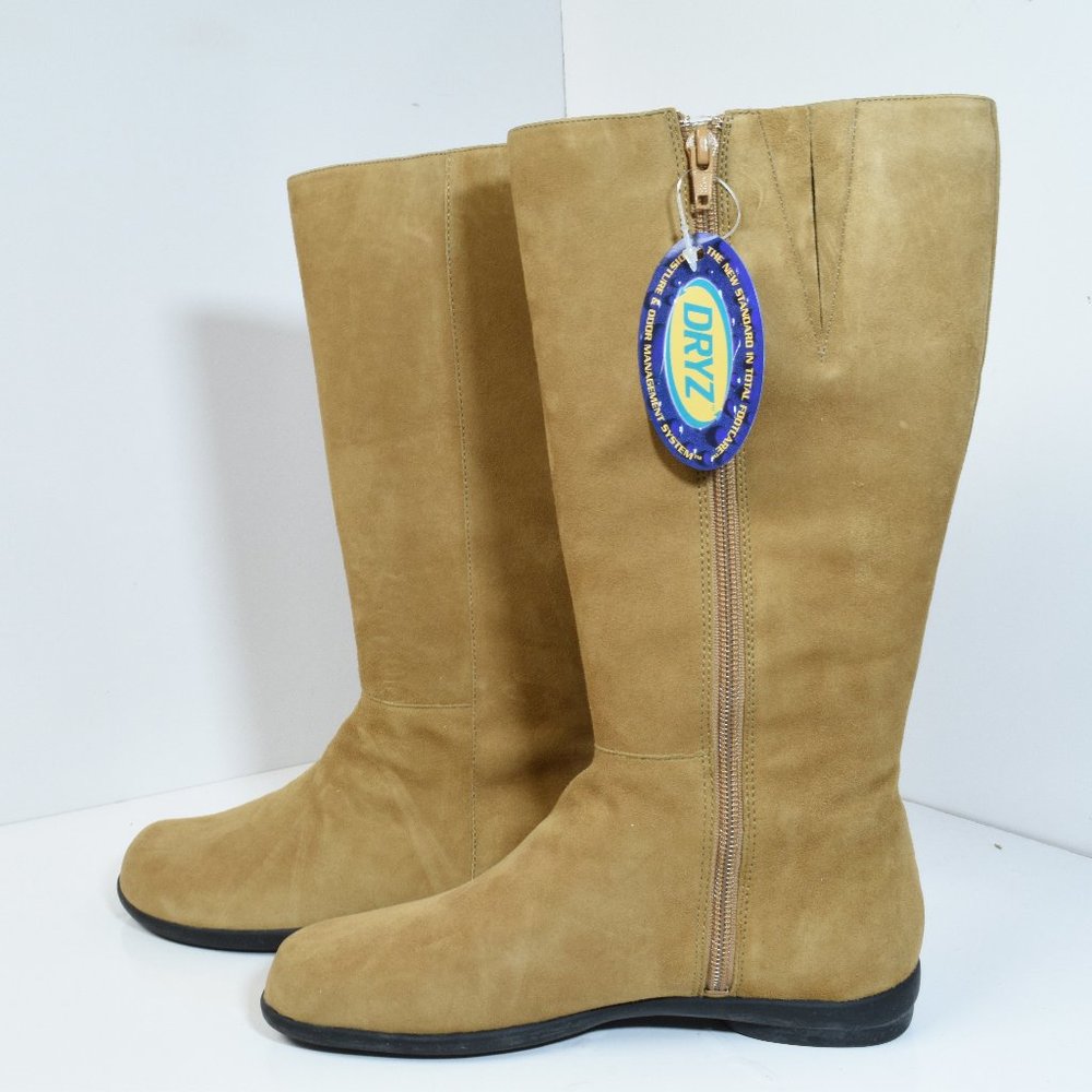 Dexter Manor Camel Kid Suede Women's Boots